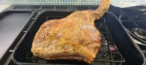 Roasted Lamb over Rack