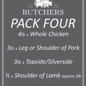 Butchers Pack Four