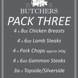 Butchers Pack Three