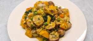Read more about the article Sausage and Pumpkin Risotto