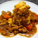 Pork Casserole with Dill Dumplings