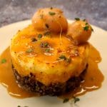 Haggos, neeps and tatties with a whisky sauce