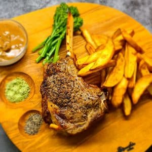 Cote De Beouf with Chunky Oven Chips