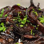 Balsamic Glazed Red Onions