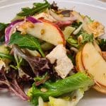 Apple, Bacon, and Pearled Spelt Salad