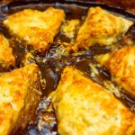 Savoury Mince Cobbler with Cheese