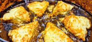Read more about the article Savoury Mince Cobbler