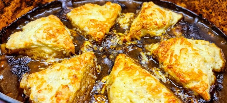 Read more about the article Savoury Mince Cobbler