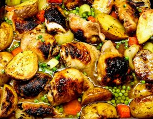 Read more about the article Honey and Mustard Chicken Thighs