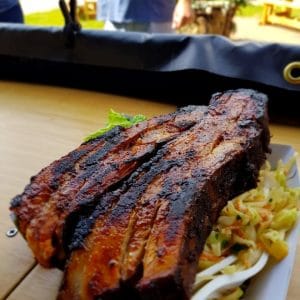 Smoked Pork Belly Finished on Grill