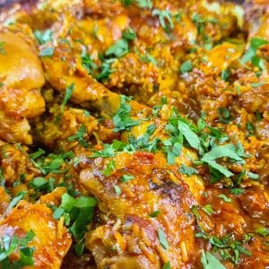 Chicken & Chorizo Baked Rice